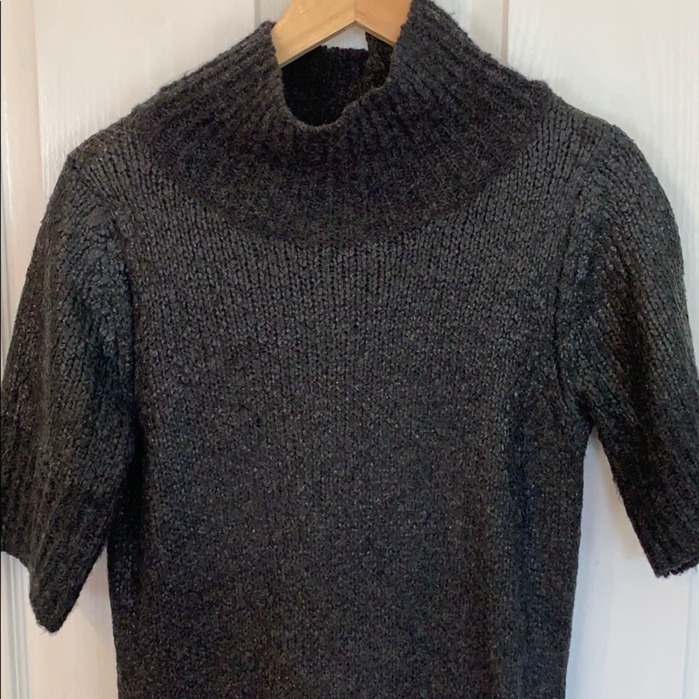 NWOT simply Vera Wang mockneck S/S sweater dress M